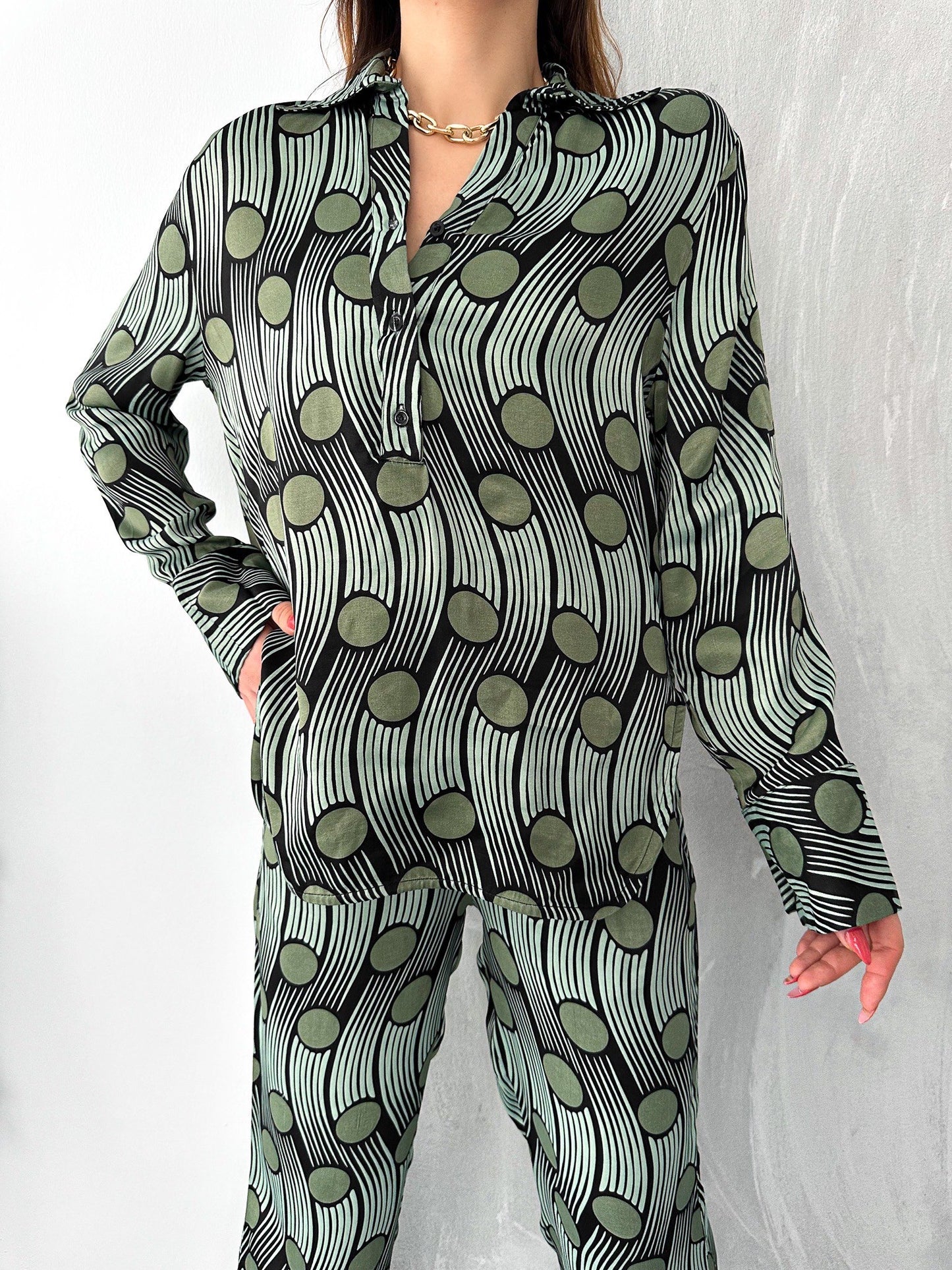 Zara Silk Co-ord Set