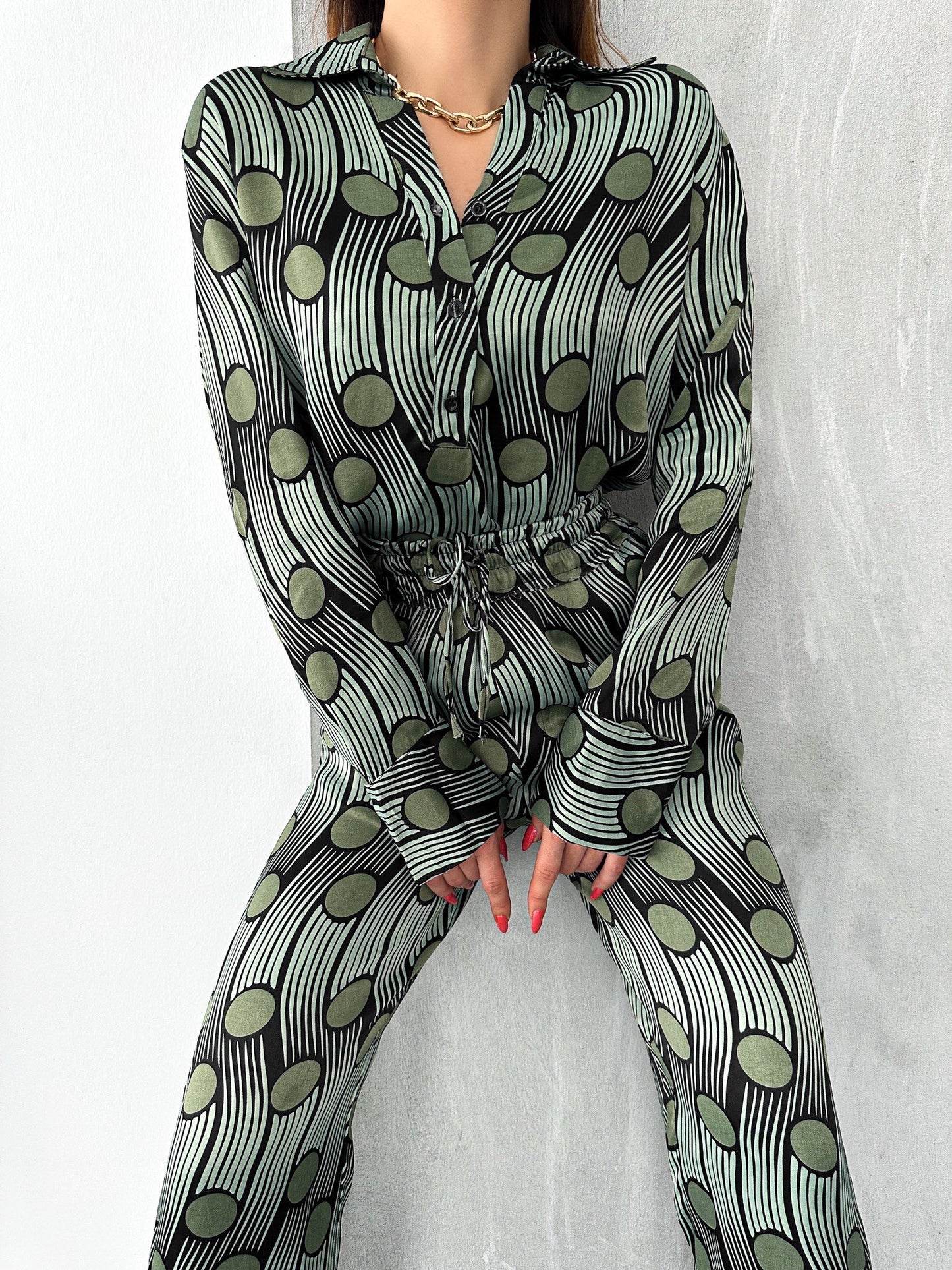 Zara Silk Co-ord Set