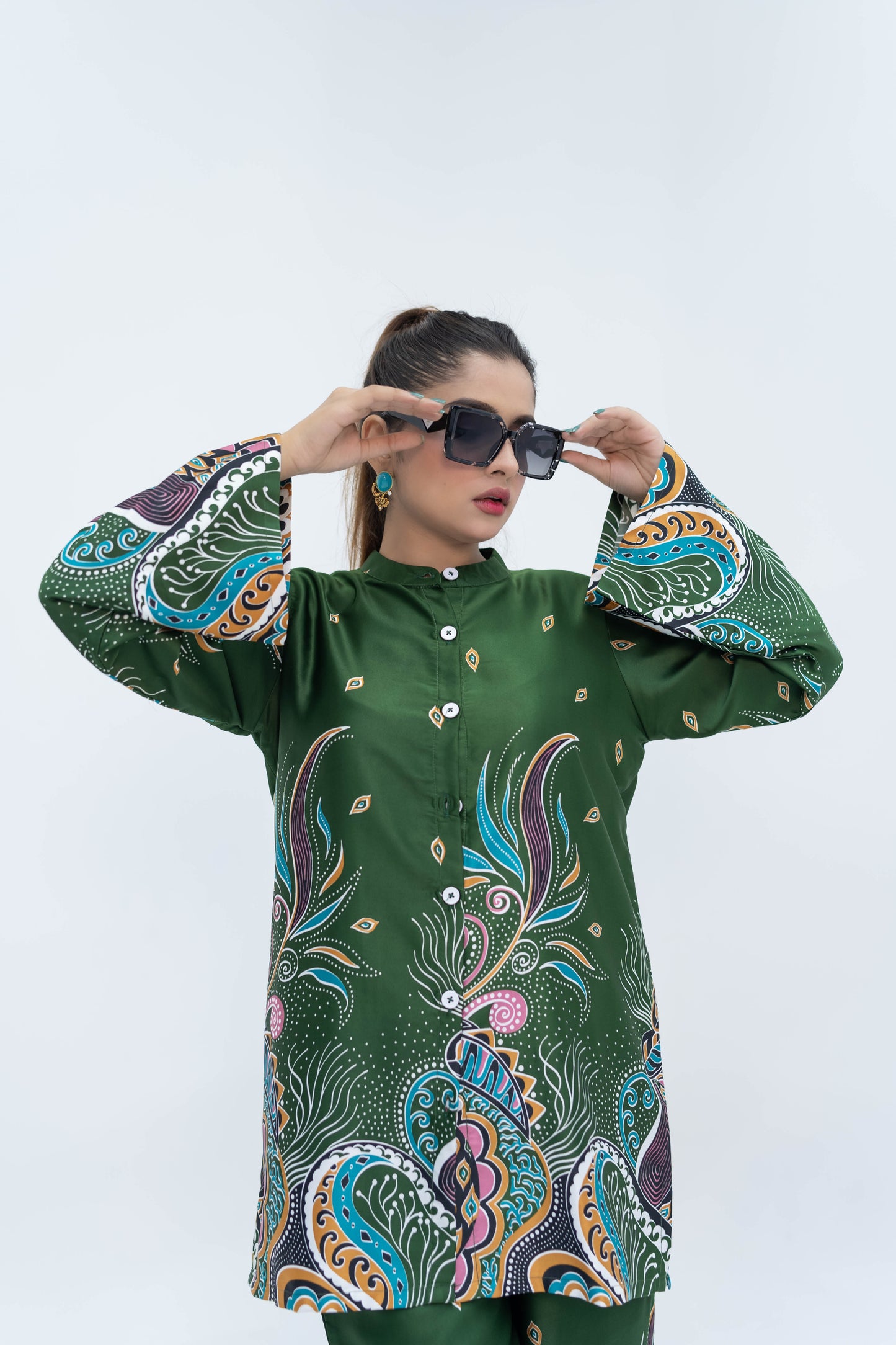 SHEIKHA Silk Co-ord Set