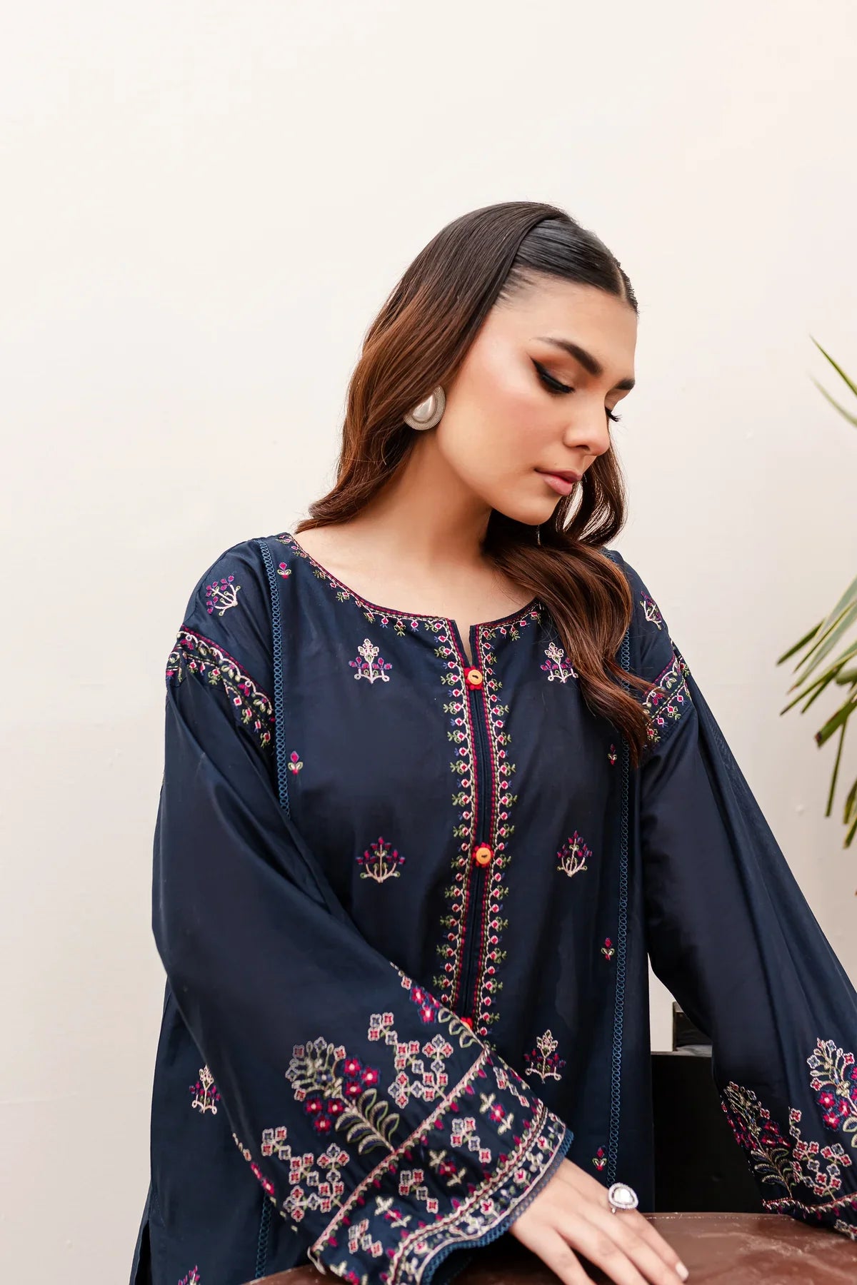 Best-Seller ZINCO FULLY EMBROIDERED STITCHED DRESS