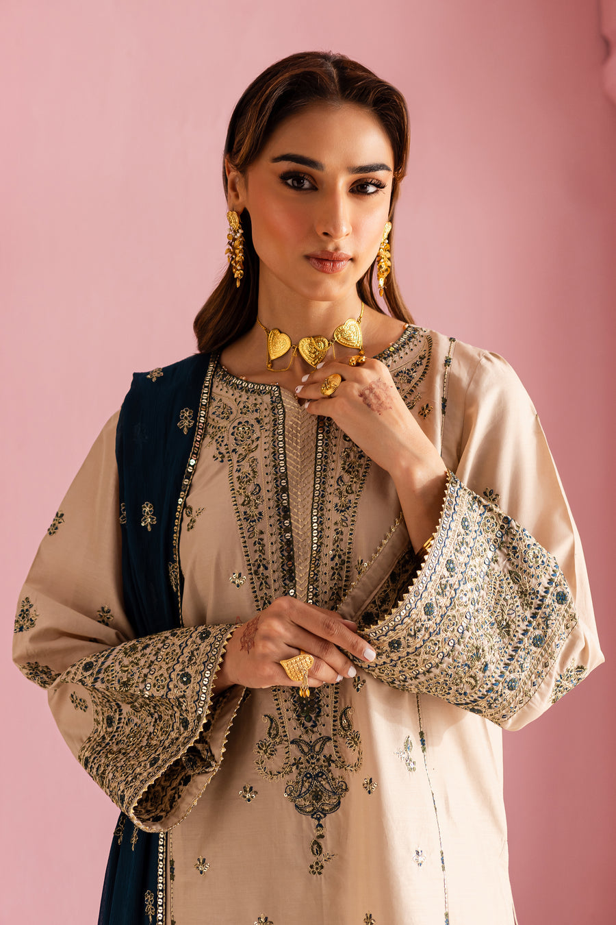 Daliya Embroidered3Pc