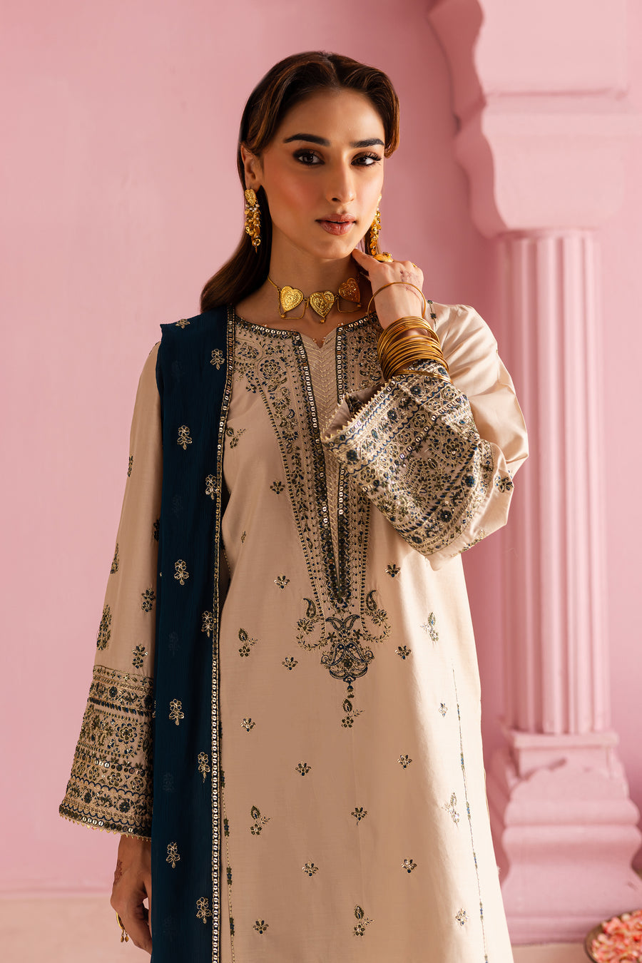 Daliya Embroidered3Pc