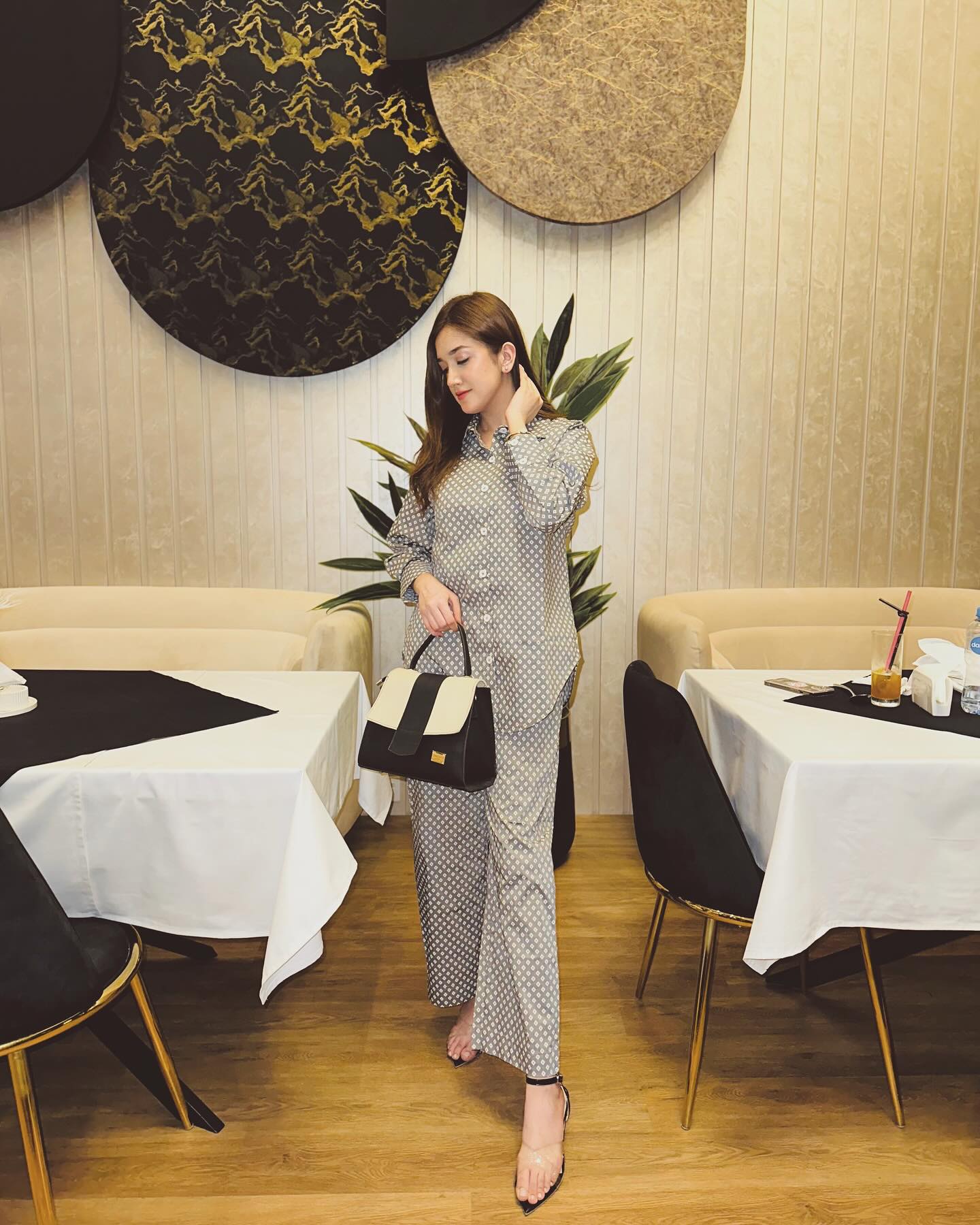 Grey Thick Cotton Co-ord Set