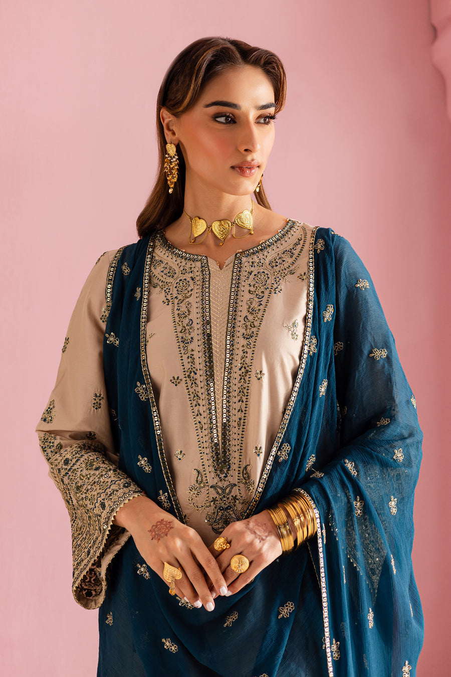 Daliya Embroidered3Pc