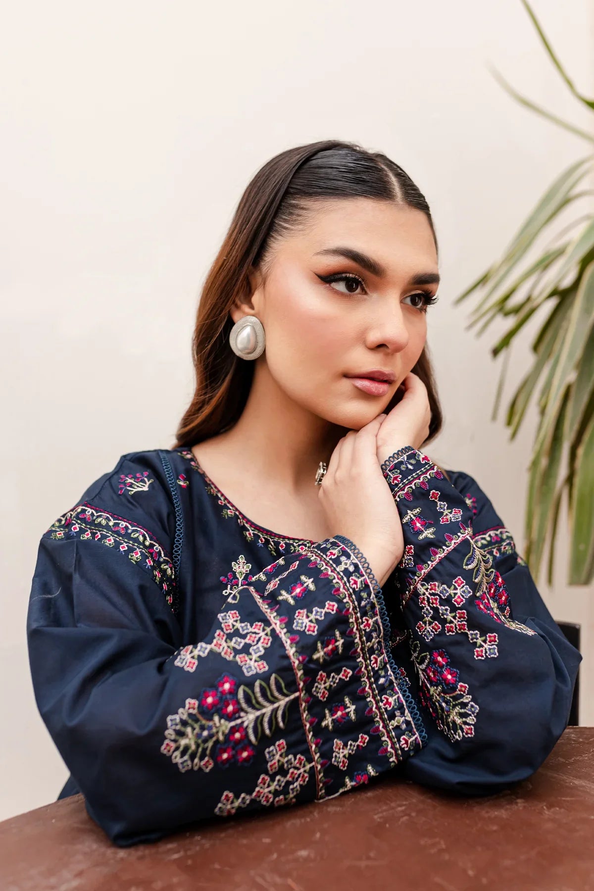 Best-Seller ZINCO FULLY EMBROIDERED STITCHED DRESS