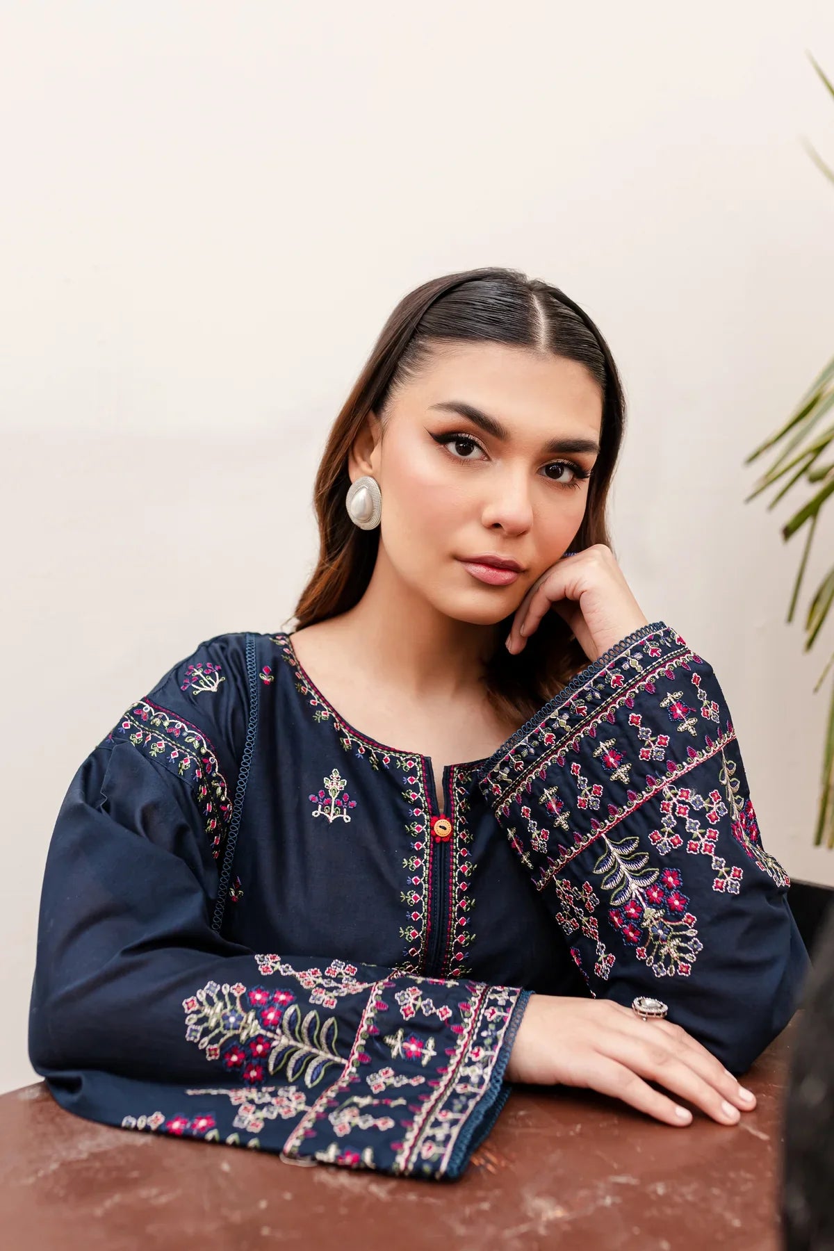 Best-Seller ZINCO FULLY EMBROIDERED STITCHED DRESS