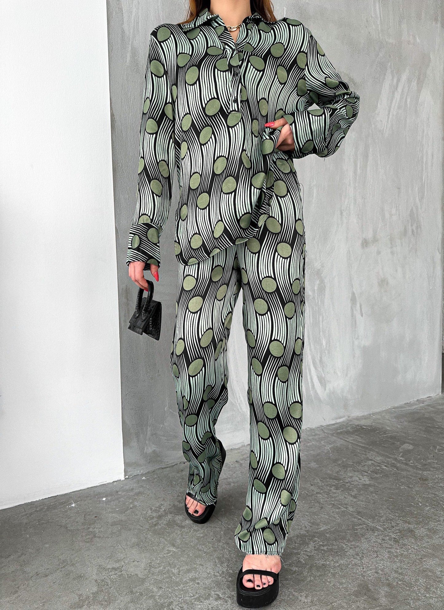 Zara Silk Co-ord Set