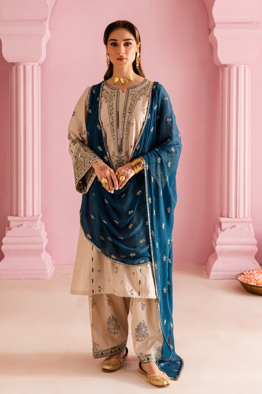 Daliya Embroidered3Pc