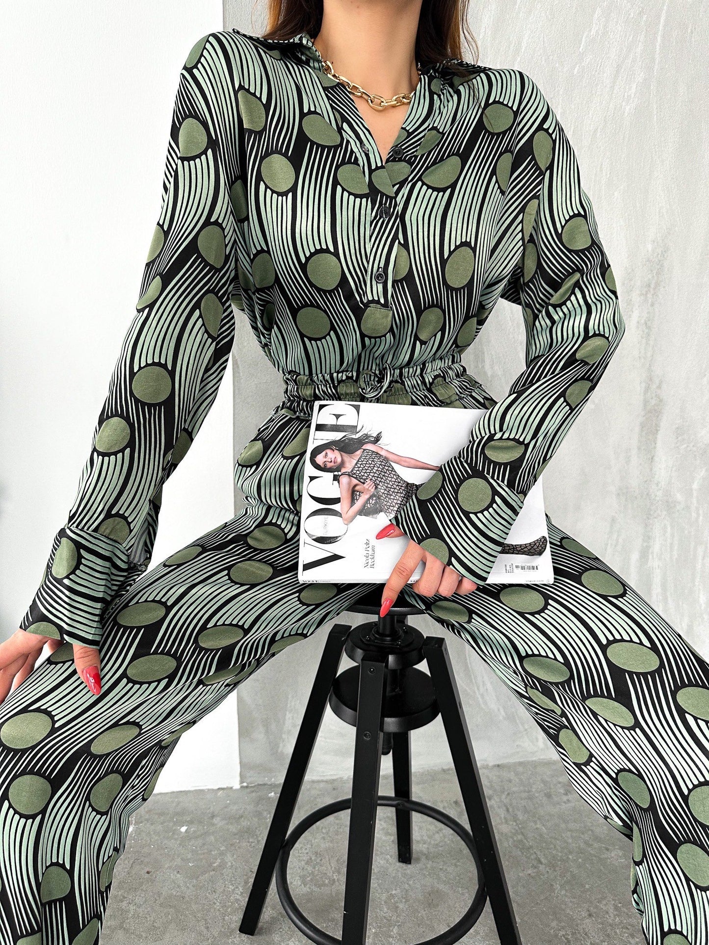 Zara Silk Co-ord Set