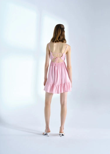 European Linen Dress with inside slip