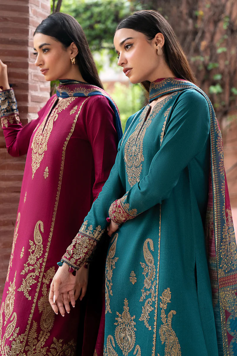 JUNO-EMBELLISHED & EMBROIREDED 2PC(TROUSER SHIRT)