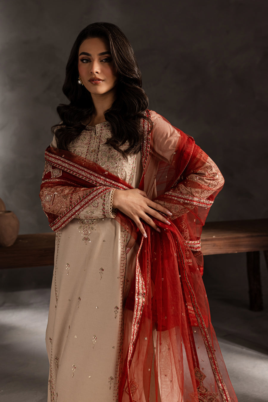 Sammar Embroidered 3Pc