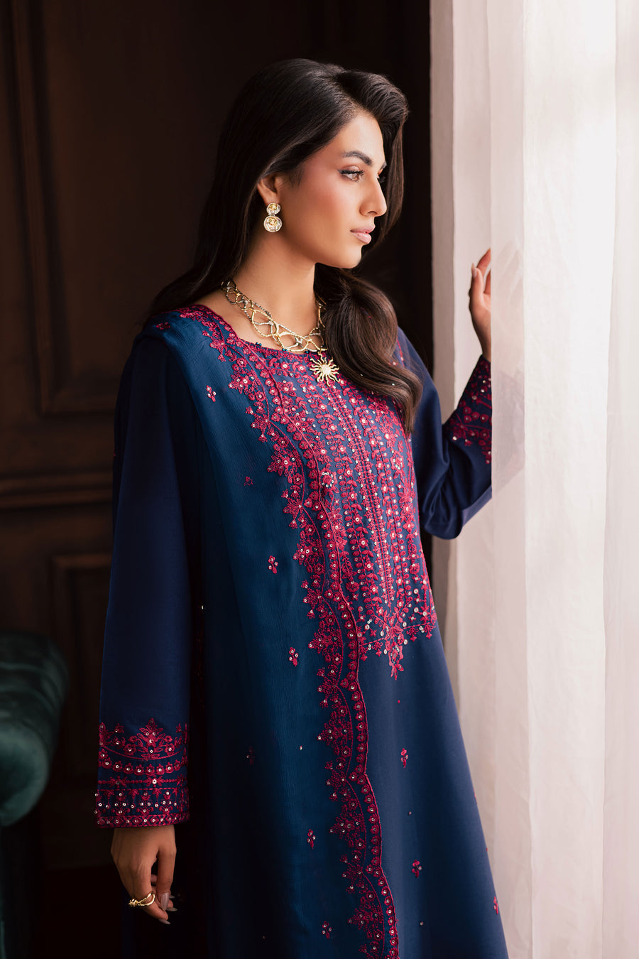 Aiza Navy Blue 3Pc