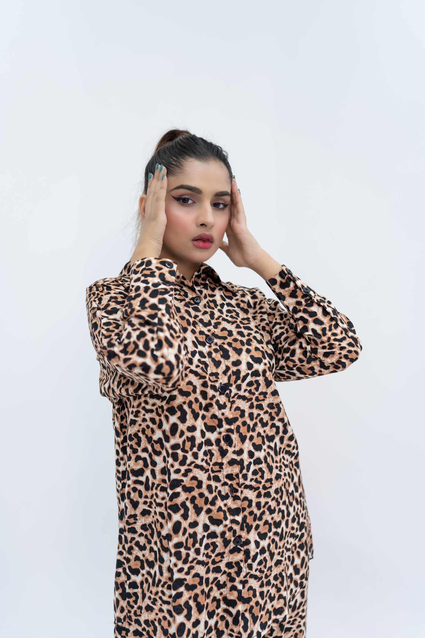 Cheetah Digital Printed Co-ord Set