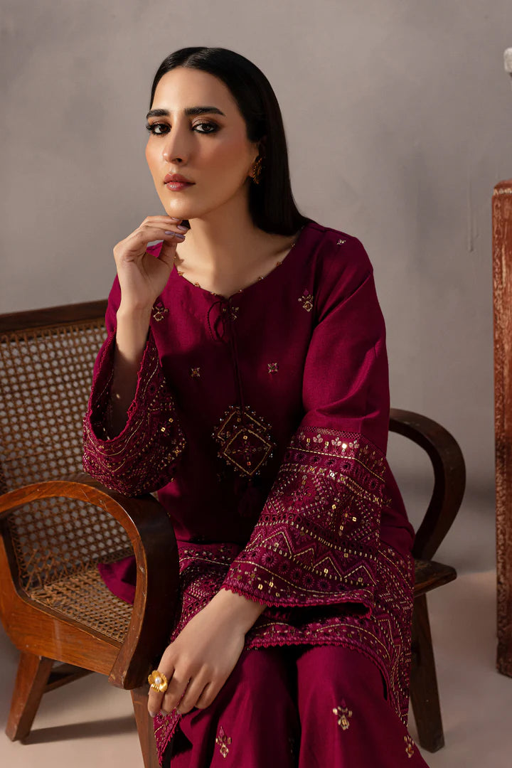 Cruz 2Pc - Embroidered Dress