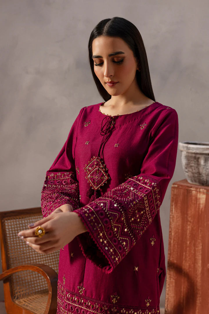 Cruz 2Pc - Embroidered Dress
