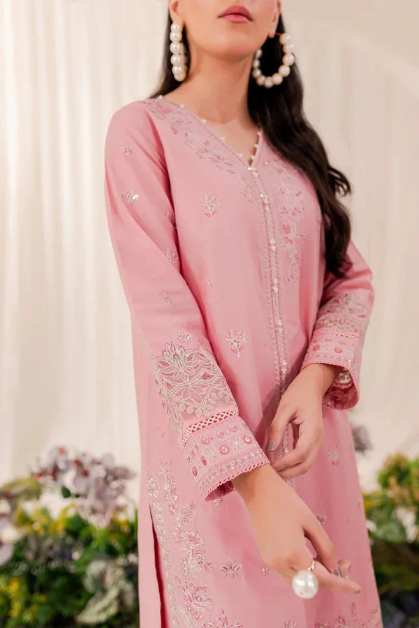 Dastak T-Pink Sequin Embroidered Co-ord Set