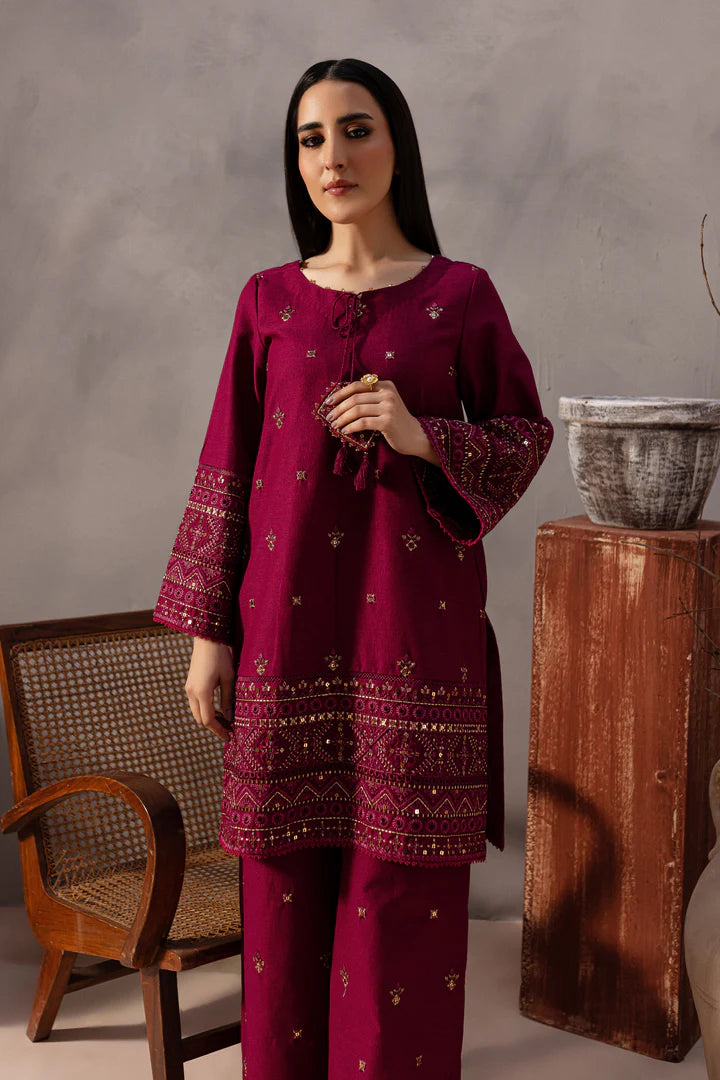 Cruz 2Pc - Embroidered Dress