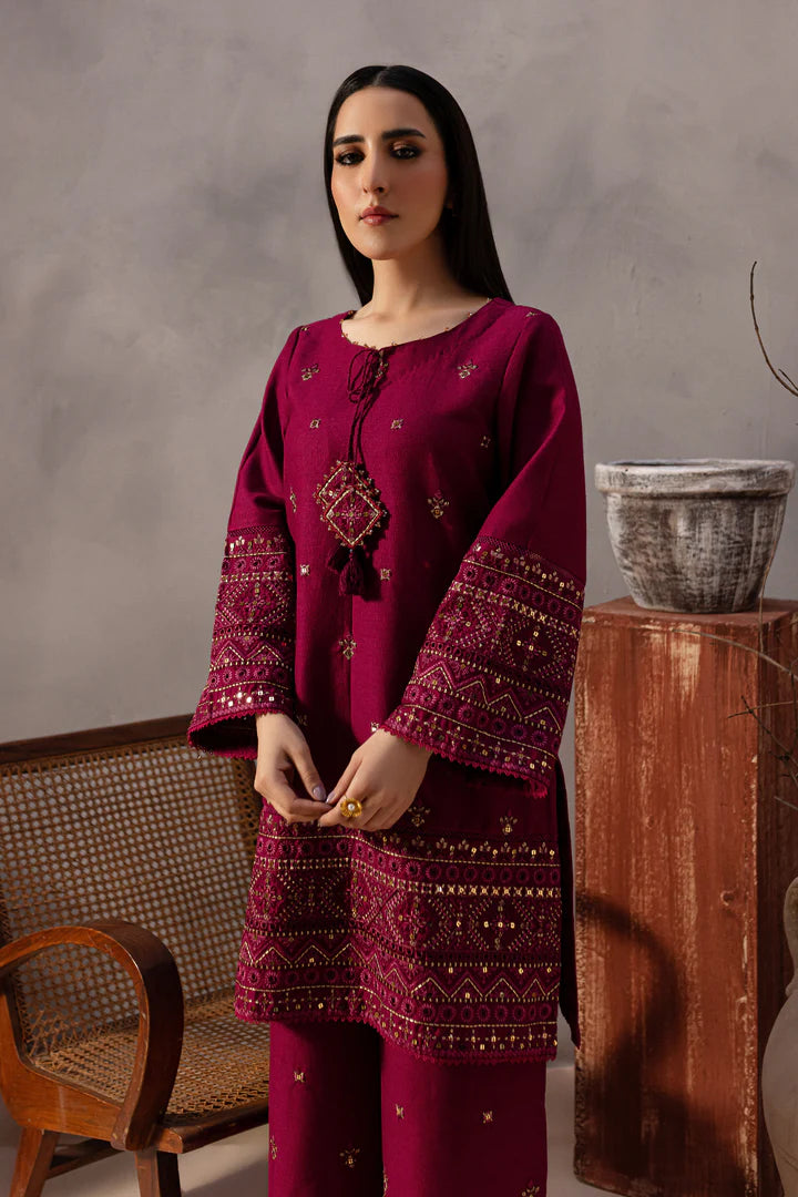Cruz 2Pc - Embroidered Dress