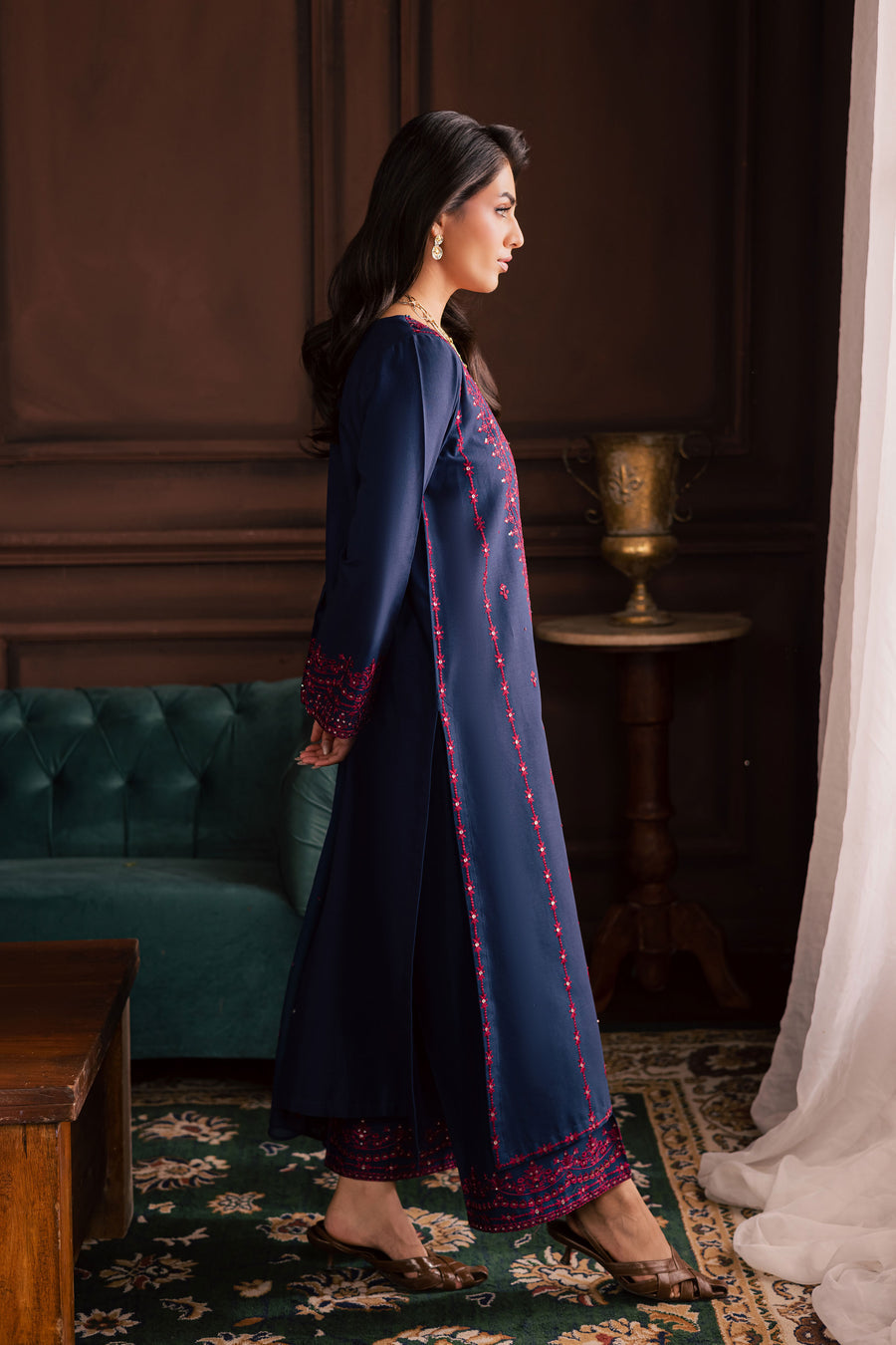 Aiza Navy Blue 3Pc