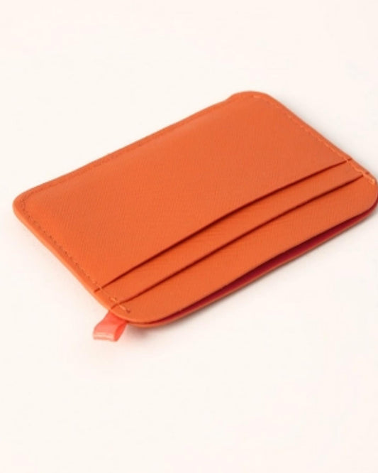 Faux Leather Card Holder