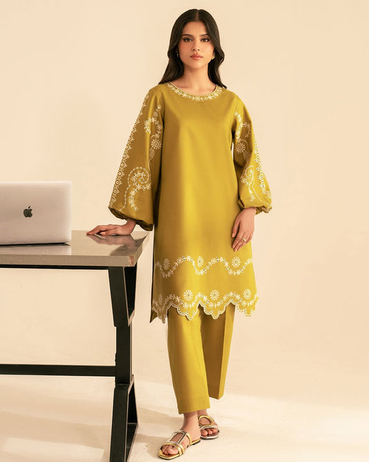 Apple Green Kurta Set