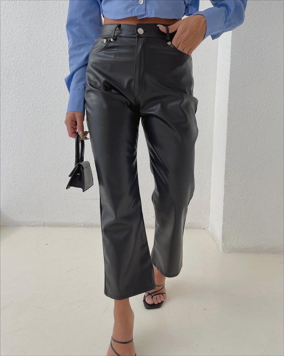 PU Leather Pants