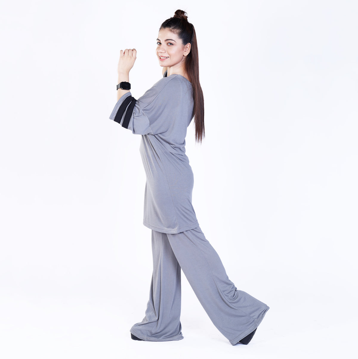 Cotton Jersey Fabric Co-ord Set-4 Colours