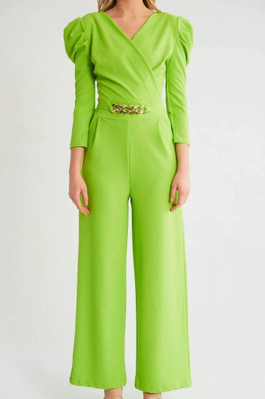 Zara Lime Jump Suit