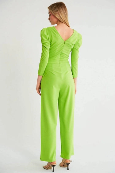 Zara Lime Jump Suit