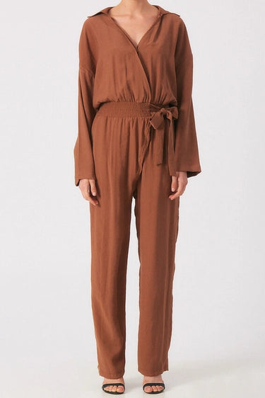 Zara European Linen Jumpsuit