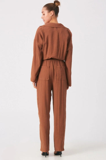 Zara European Linen Jumpsuit