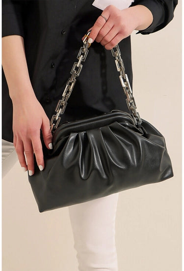 Faux Leather Hand Bag