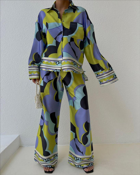 Zara Signature Silk Co-ord Set